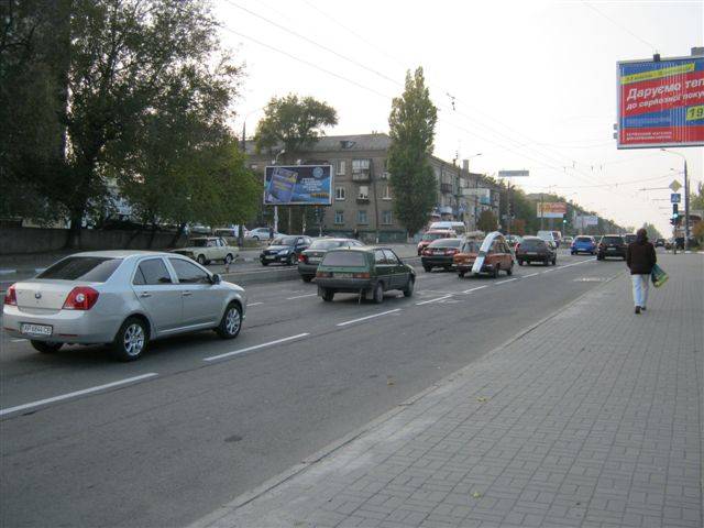 Billboard Zaporizhzhya,  st. Pobedy - st. Niznedneprovskaa