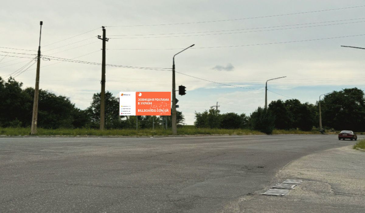 Billboard Zaporizhzhya,  Hortic'ke sose, Nikopol's'kij povorot,Nova Linia