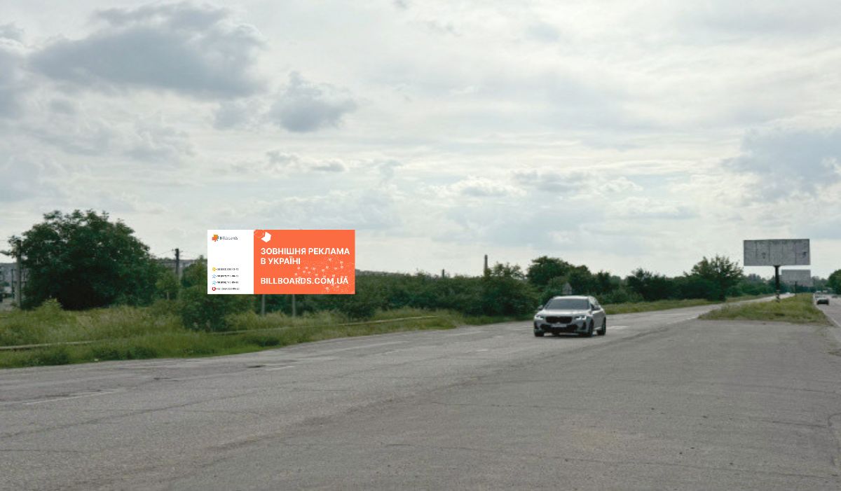 Billboard Zaporizhzhya,  st. Tirazna, pisla povorotu na Osipenkivs'kij