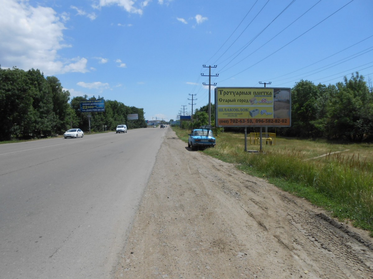 Билборд Одесса,  Южная дорога ( ТРЦ Рив'єра)