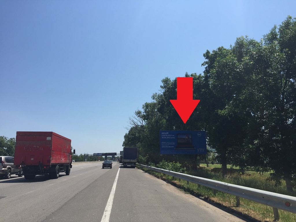 Білборд, бігборд (борд)  Одеса,  Київське шоссе, 8/2 - Нова лінія