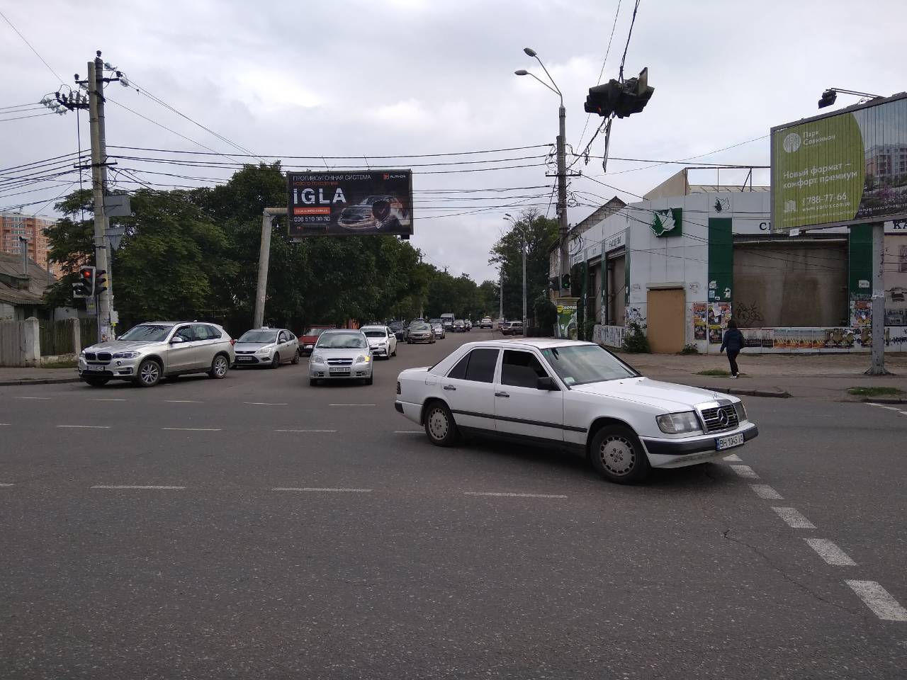 Билборд Одесса,  Люстдорфська дорога, 69 - Дмитріївська вул. (Дмитрія Донського), 102