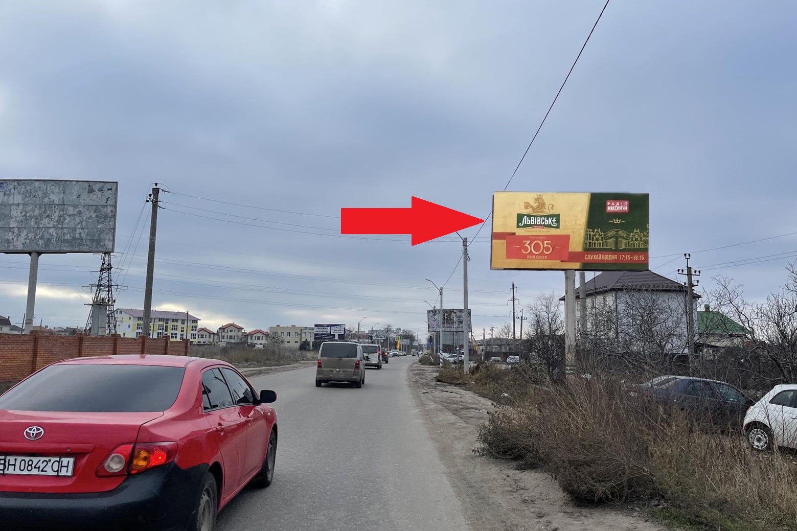 Билборд Одесса,  Небесної Сотні просп. (Маршала Жукова просп.) - Ізмаїльська вул. (Казанська) (Червоний Хутор)