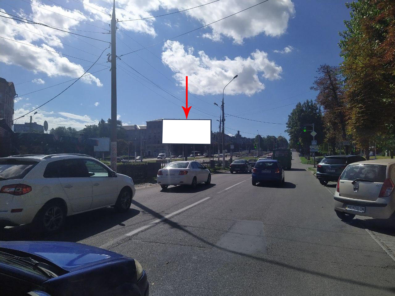 Billboard Dniprodzerzhinsk,  prosp. Svobodi, naproti bud. 54