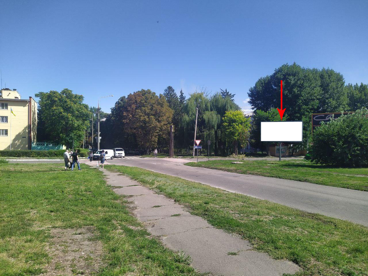 Billboard Dniprodzerzhinsk,  prosp. Anoskina (r-n SS No31 na rozdilovij smuzi)