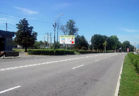 Billboard Dniprodzerzhinsk,  prosp. Uvilejnij, navproti bud. No25, ruh do centru