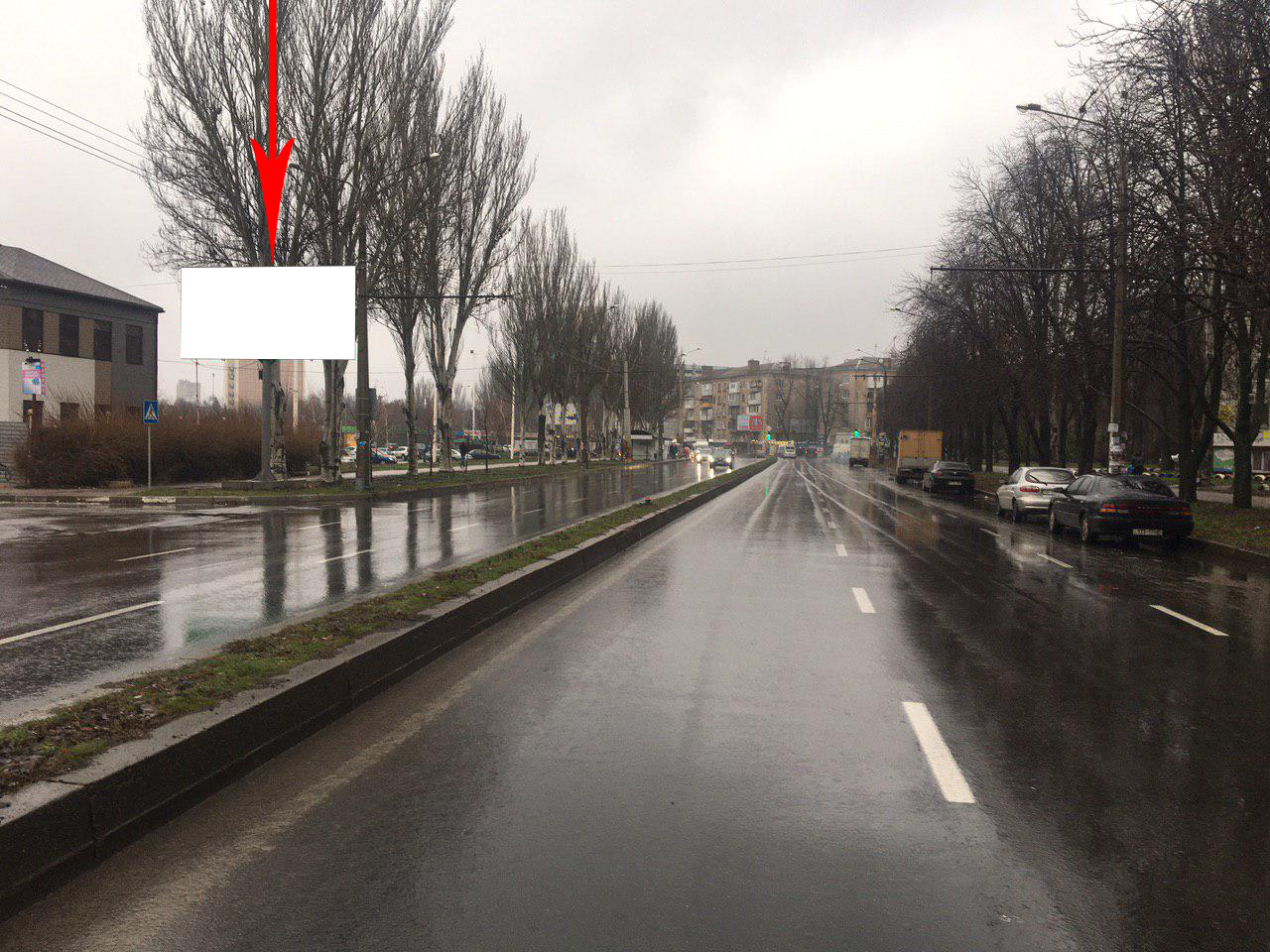 Билборд Запорожье,  Перемоги вул., на площі біля ПС Юність