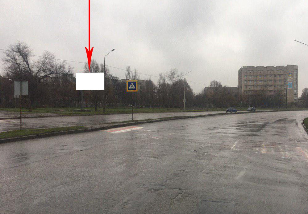 Billboard Zaporizhzhya,  Priberezna avtomagistral' - Troic'ka st.