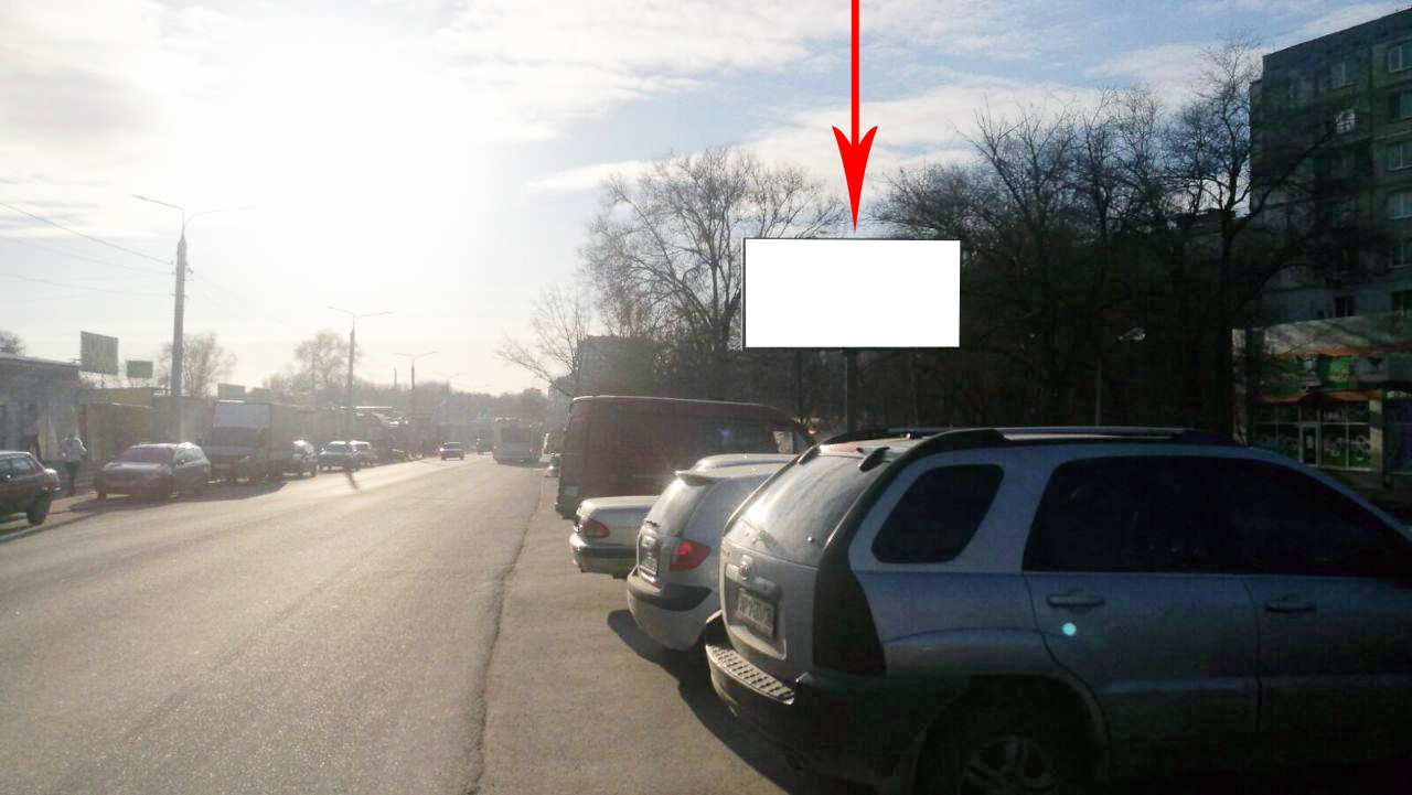 Billboard Zaporizhzhya,  Carivna st. - Citrusova st.