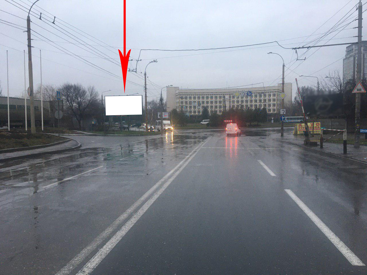 Билборд Запорожье,  Гребельна вул., біля АЗС