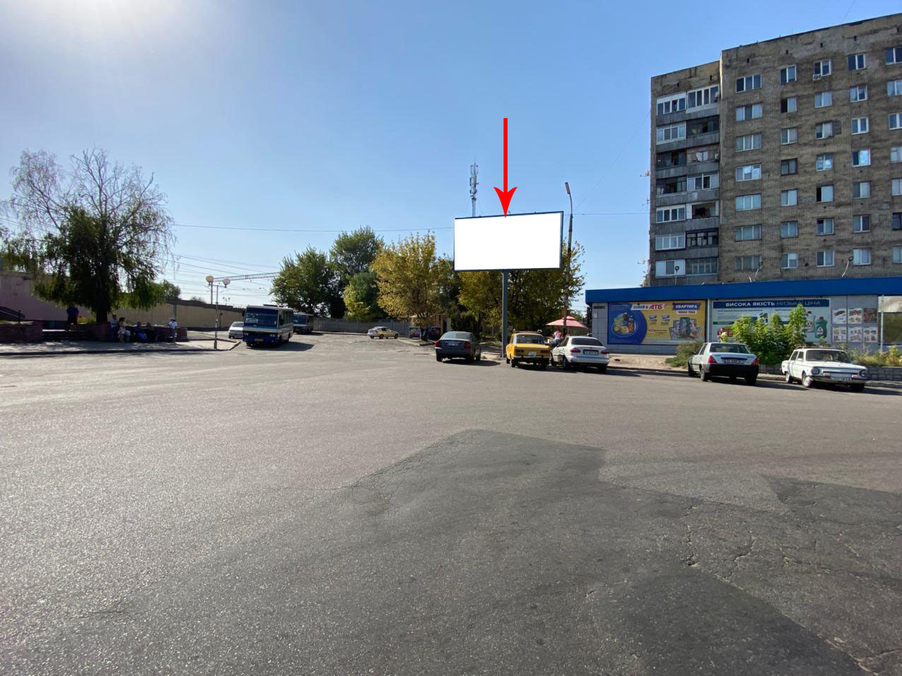 Billboard Dniprodzerzhinsk,  prosp. Svobodi v rajoni bud. 86