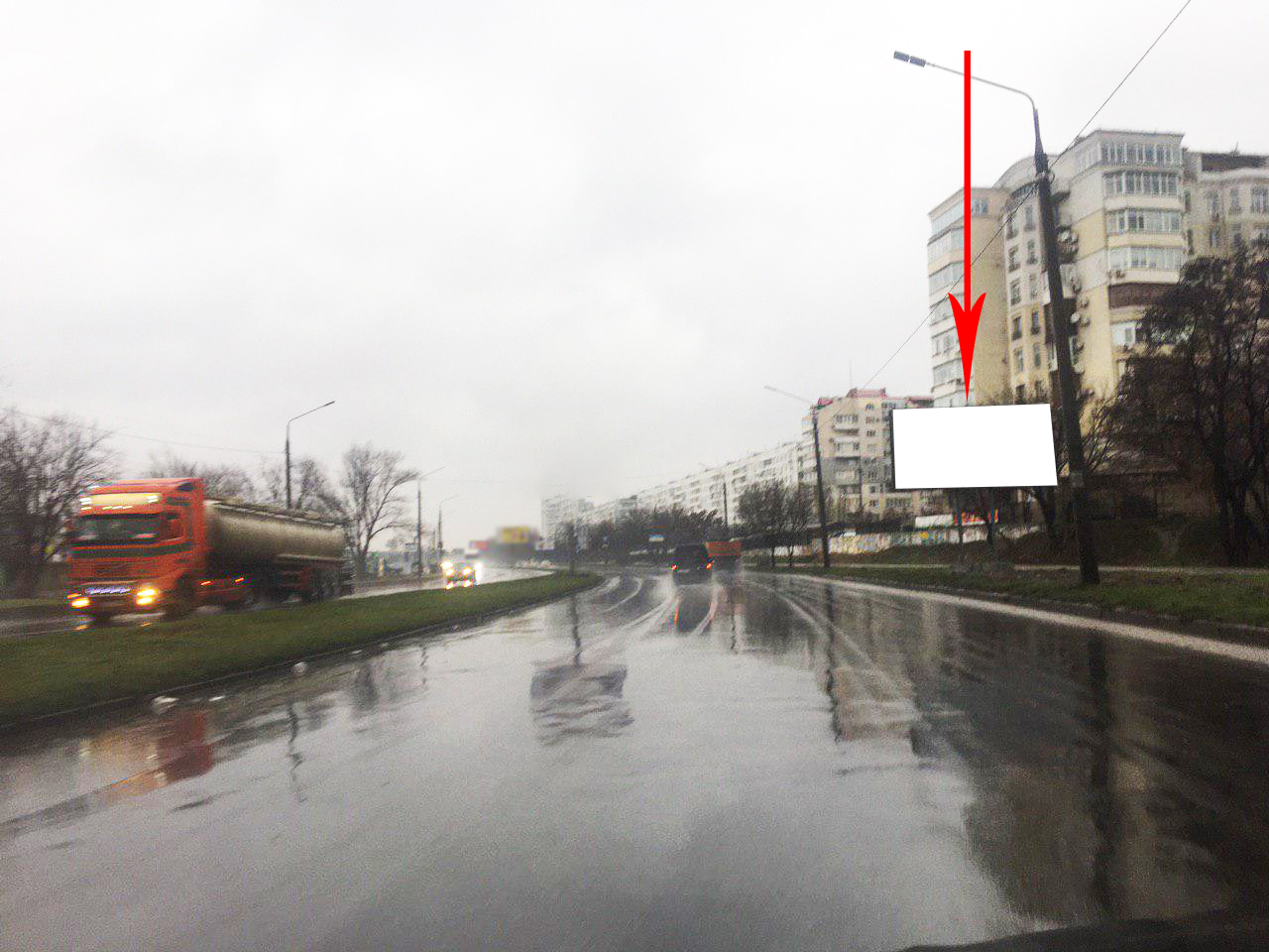 Билборд Запорожье,  Прибережна автомагістраль - Глісерна вул.