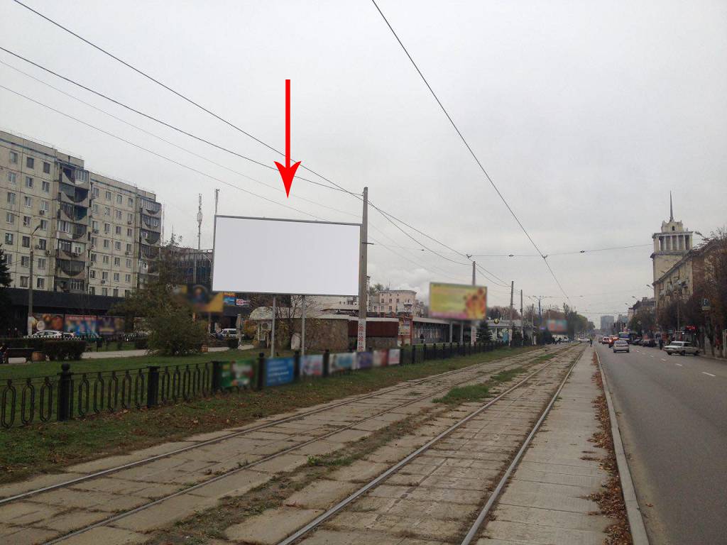 Билборд Каменское (Днепродзержинск),  просп. Свободи, навпроти буд. №53