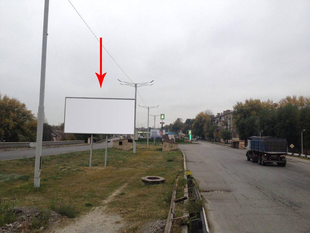 Billboard Dniprodzerzhinsk,  mostovij perehid cerez r. Dnipro (na rozdilovij smuzi)(10), na pravij bereg