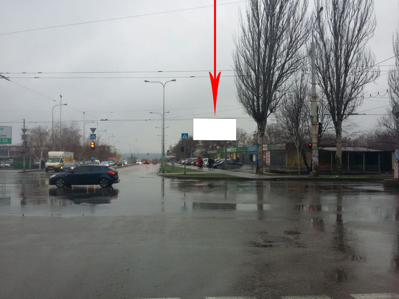 Билборд Запорожье,  Перемоги вул., 62 - В'ячеслава Зайцева (Лермонтова) вул.
