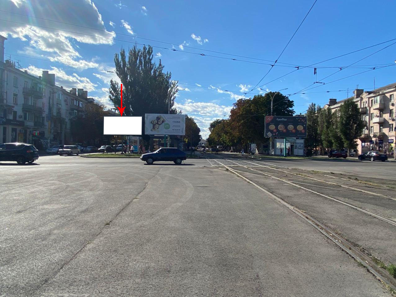 Billboard Dniprodzerzhinsk,  prosp. Svobodi - prosp. Tarasa Sevcenka