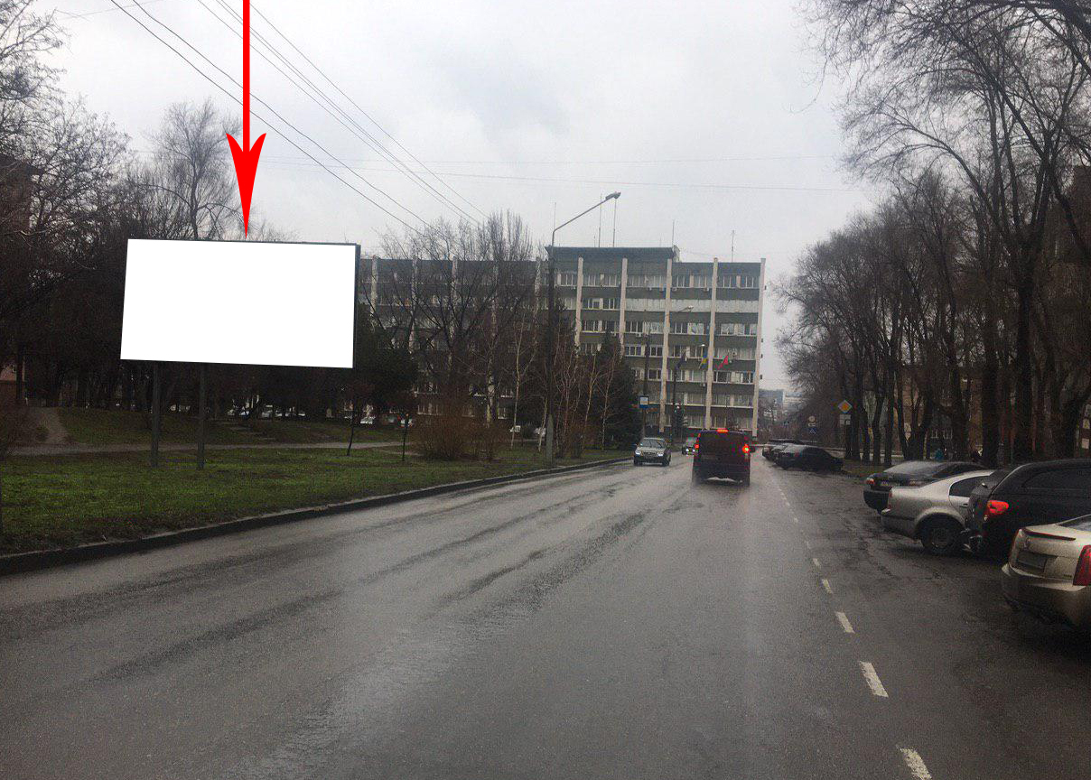 Billboard Zaporizhzhya,  Nezaleznoi Ukraini st. - Gagarina st.