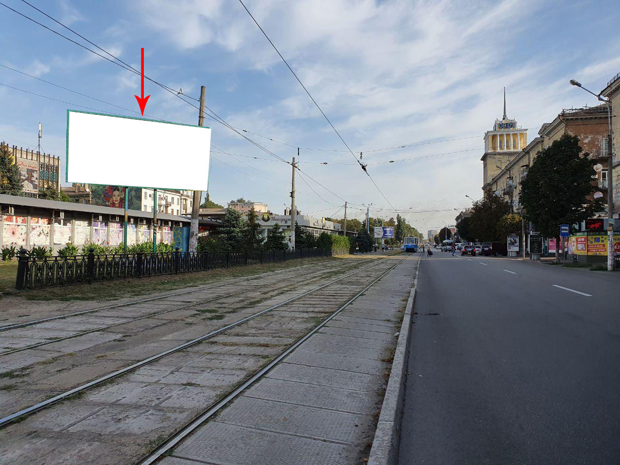 Billboard Dniprodzerzhinsk,  prosp. Svobodi, v rajoni bud. 51