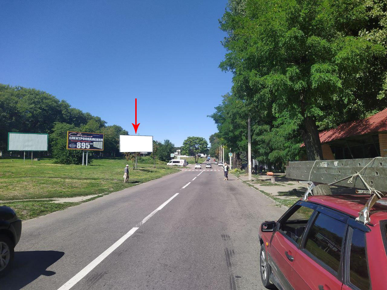 Billboard Dniprodzerzhinsk,  prosp. Anoskina (r-n SS No31 na rozdilovij smuzi)