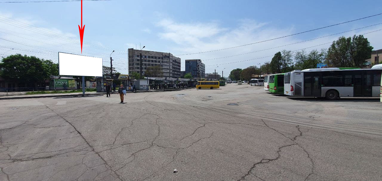 Billboard Dniprodzerzhinsk,  pl. 250-ricca Mista, bila zupinki