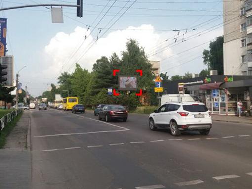 Видеоборд Львів,  'вул. Мазепи, 12 "Сільпо" ,розмір 2,3 х 3,2 м, екран