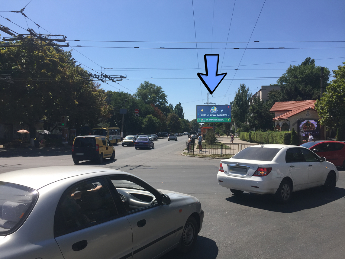 Billboard Odessa,  Kosmonavtov, 14