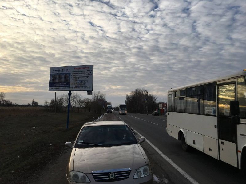 Billboard Kremenchuk,  prosp. Poltavs'kij, perehr. z st. Cilinograds'kou, bila Hlibzavodu