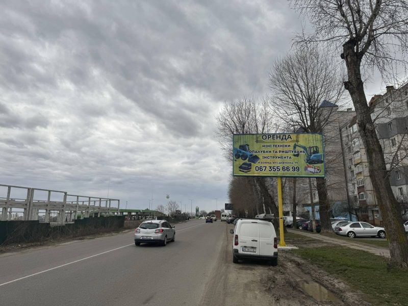 Білборд, бігборд (борд)  Боярка,  м. Боярка, вул. Білогородська, 51