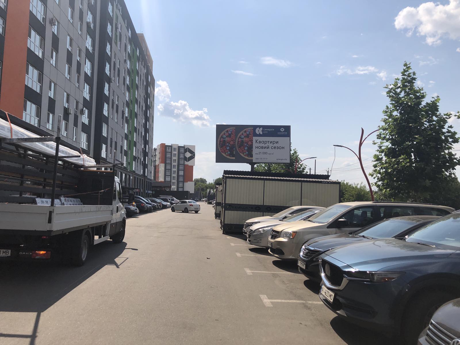 Billboard Irpin,  st. G.Skovorodi (viizd z Irpena v storonu Zitomirs'koi trasi)