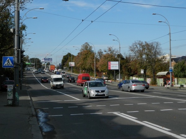 Билборд Киев,  просп. Валерія Лобановського (Червонозоряний), 94, в напр. просп. Повітряних Сил (Повітрофлотський)