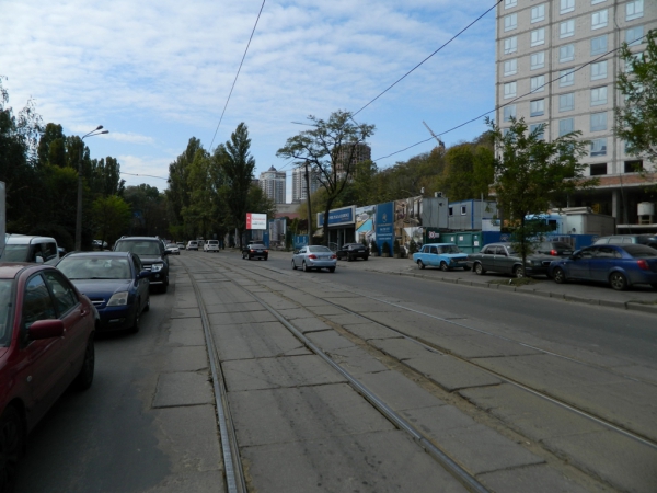 Білборд, бігборд (борд)  Київ,  вул. Глибочицька, 71, (ЖК "Поділ Плаза"), в напр. вул. Січових Стрільців (Артема)