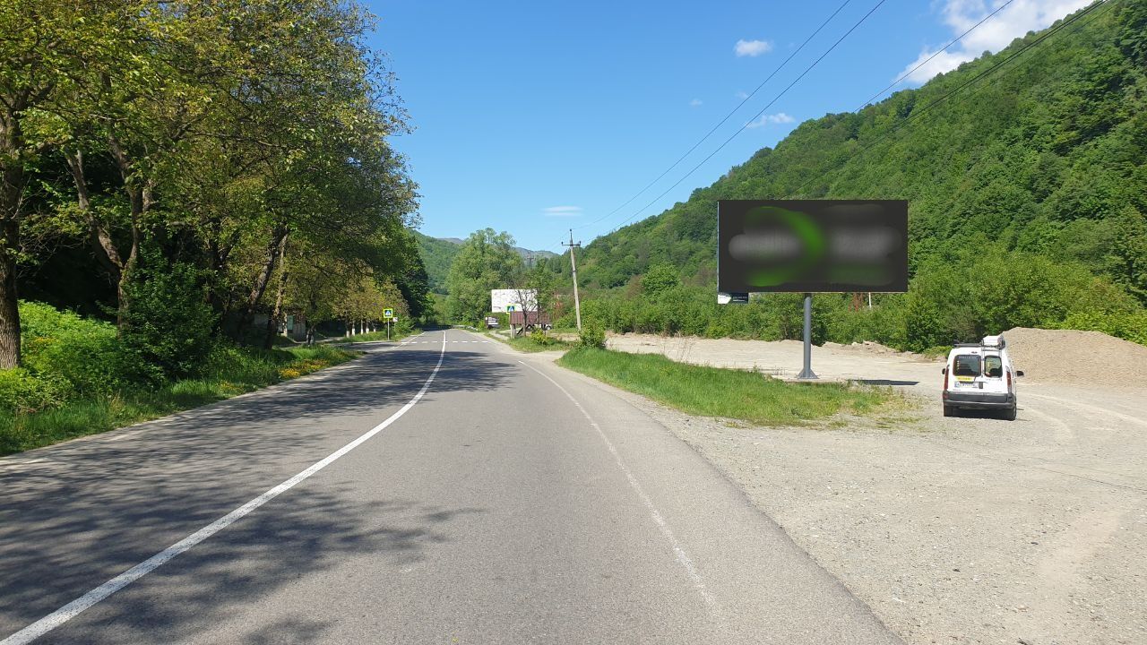 Билборд Рахов,  Рахів вул.Головна в'їзд в місто в сторону м.Ів Франківськ із сторони м.Ужгород