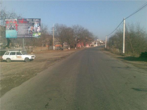 Білборд, бігборд (борд)  Вільхівці (Тячівський р-н),  с.Вільхівці, вул. Головна в сторону смт. Дубове зї сторони м.Тячів