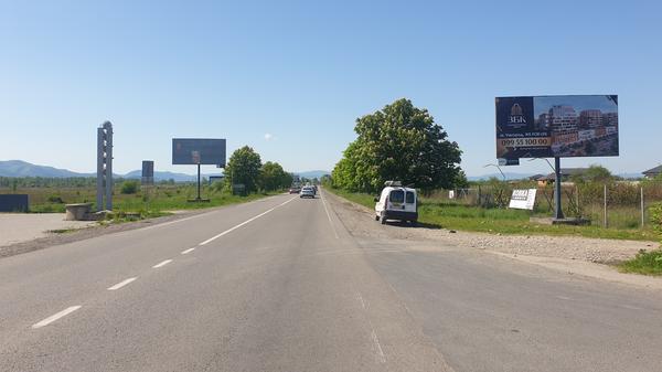 Билборд Тячев,  Тячів вул.Армійська виїзд в сторону м.Ужгород траса Рогатин-Мукачево, біля АЗС