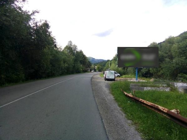 Билборд Рахов,  с.Костилівка,вул.Головна, в сторону м.Рахів, (вїзд)