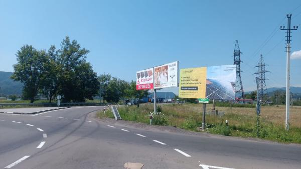 Билборд Хуст,  м.Хуст,вул.Івана Франка, АЗС ОККО, вїзд в міста, в сторону м.Мукачево