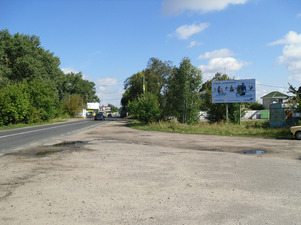 Билборд Белая Церковь,  Вул. Дружби в'їзд в місто