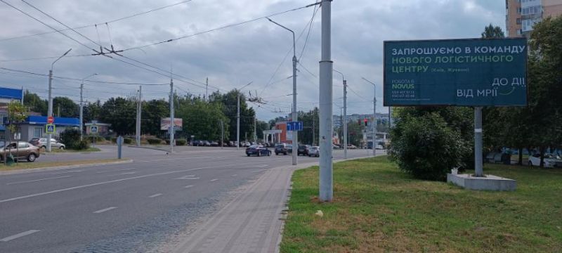 Билборд Белая Церковь,  вул. Леваневського, конст 1, 30 (навпроти NOVUS)