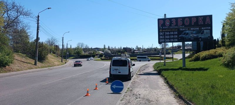 Билборд Белая Церковь,  Вул. Сквирське шосе та вул. Київська перехрестя