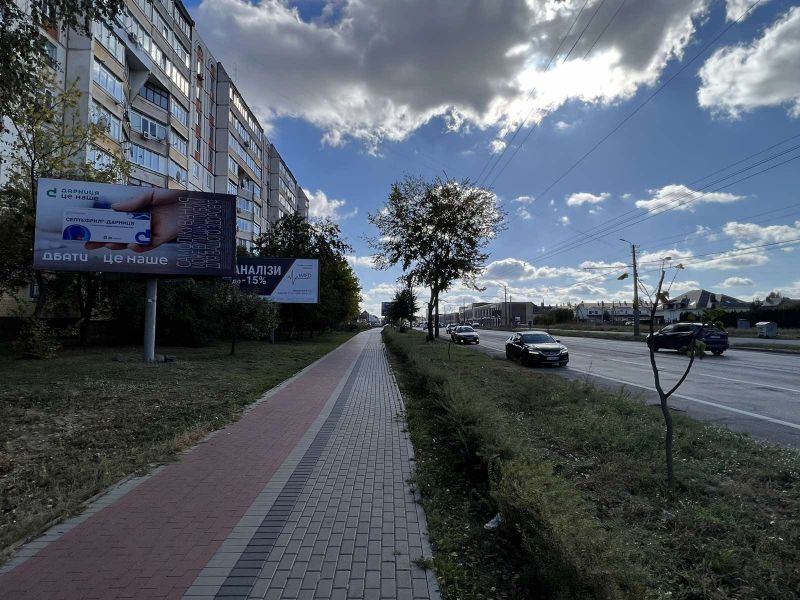 Билборд Белая Церковь,  Вул. Таращанска буд. 155 біля кафе "Світлана" (масив Таращанський)
