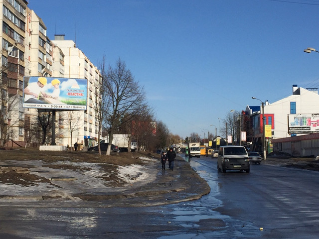Билборд Белая Церковь,  вул. Павліченко, біля житлового будинку, № 28, біля АТБ