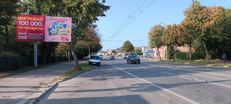 Билборд Белая Церковь,  Вул. Заярська , біля вул. Лугової, буд.1