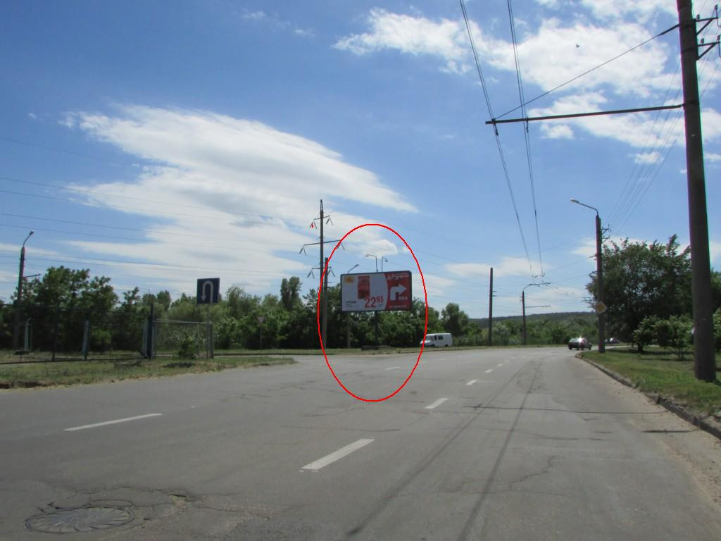Billboard Poltava,  Miru prosp. (avtostoanka)(z centru)