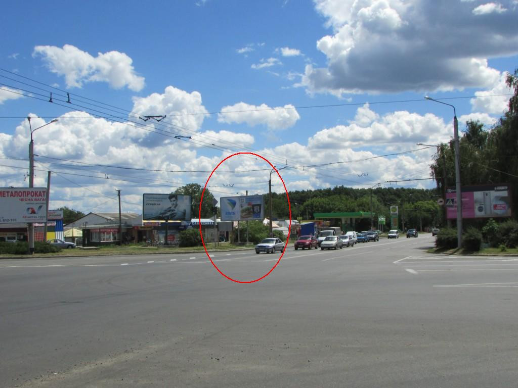 Billboard Poltava,  V.Tirnivs'ka st. - Polovka st.