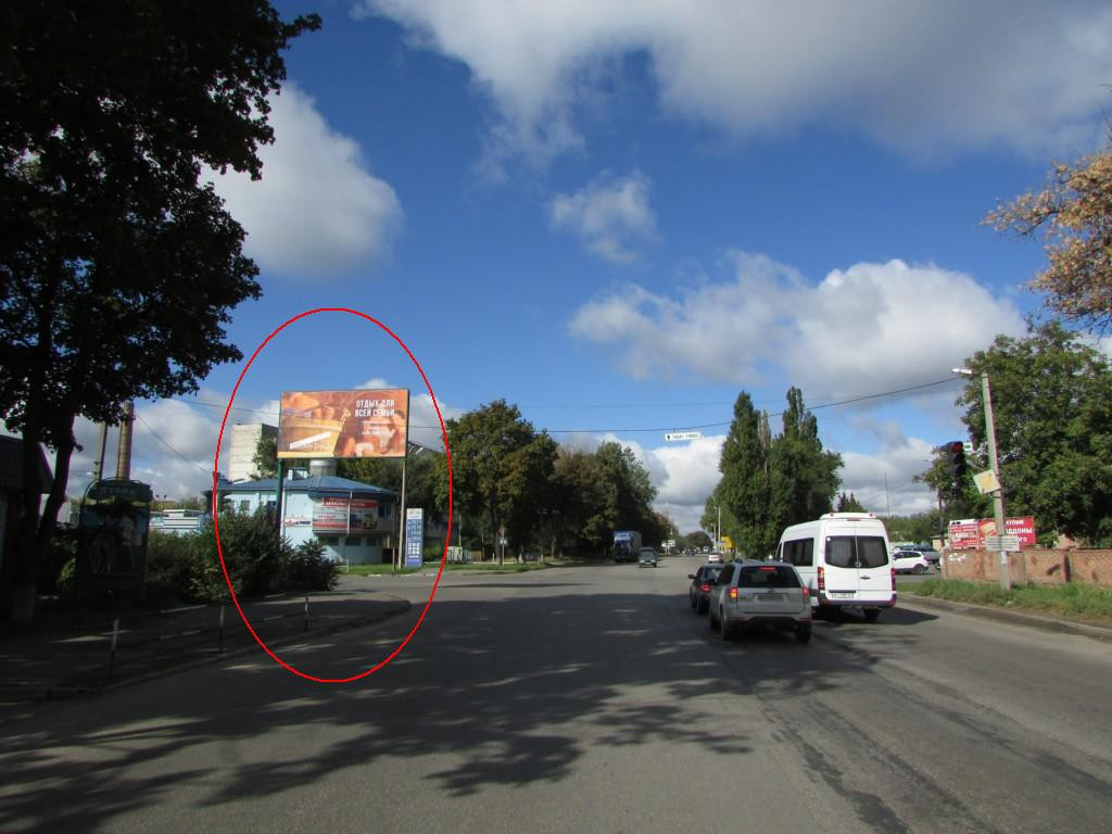 Billboard Poltava,  st.H.Sosse - st.Kagamlyka