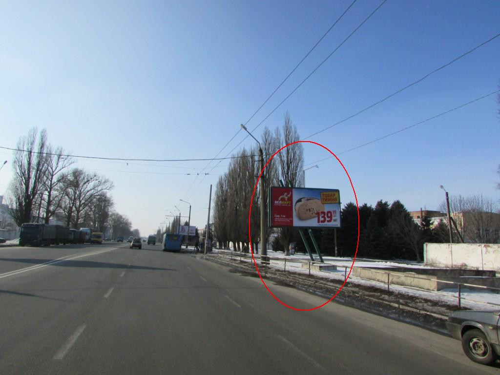 Billboard Poltava,  M.Biruzova st., (zup. F-ka "Demiteks")