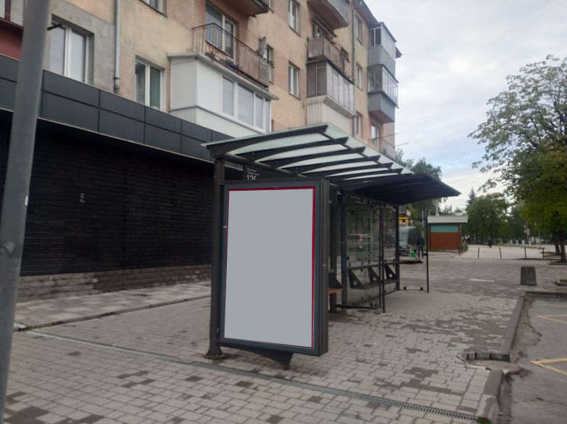 Citylight Lviv,  st.Vigovs'kogo "ATB" (zupinka gr.transportu)