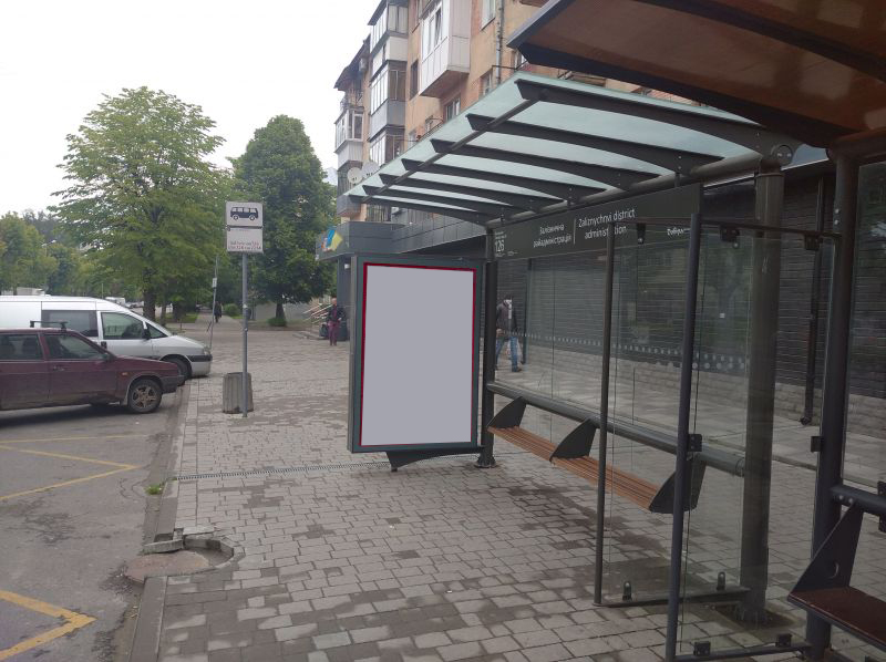 Citylight Lviv,  st.Vigovs'kogo "ATB" (zupinka gr.transportu)