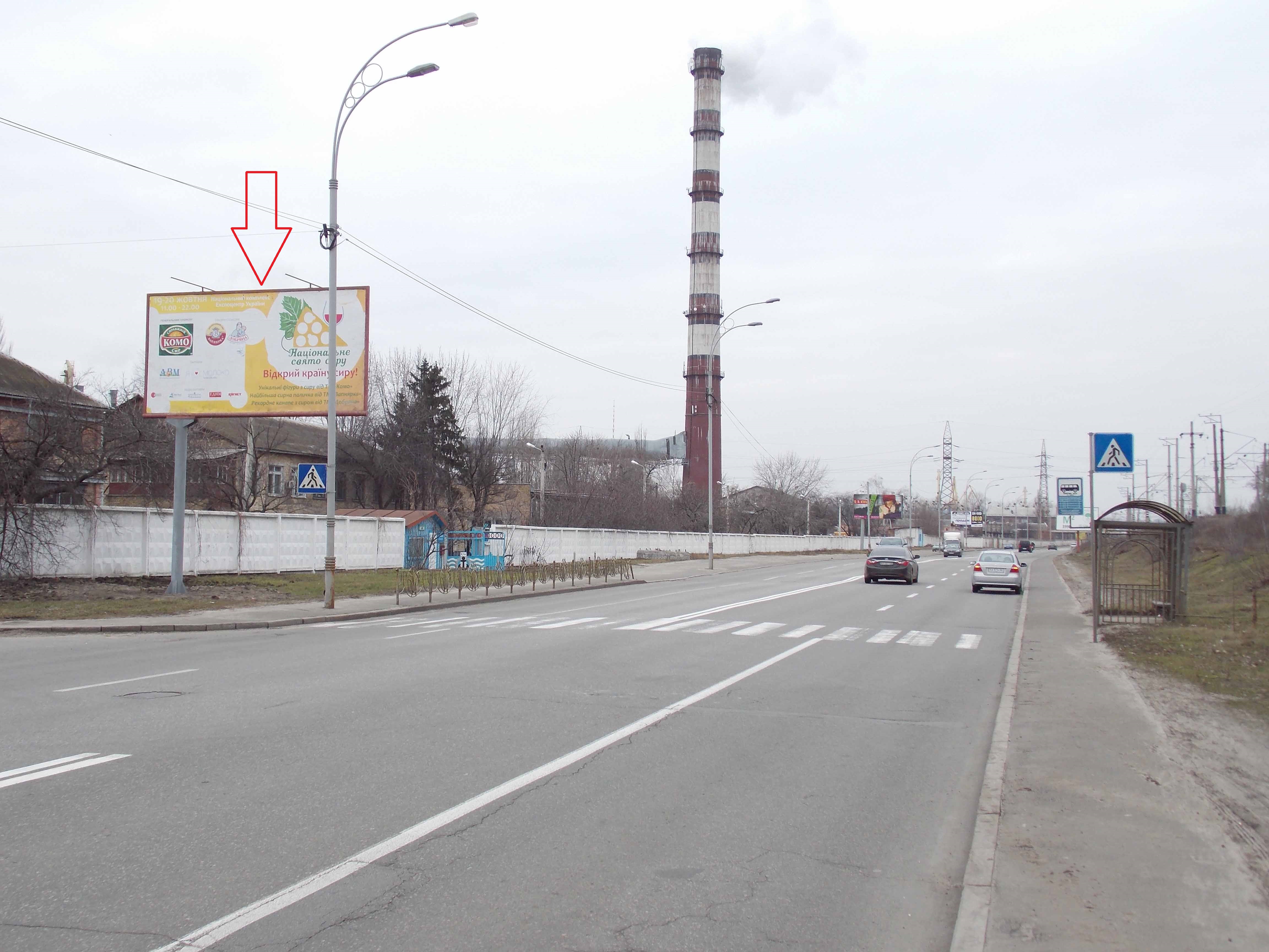 Билборд Киев,  вул. Електриків, 15