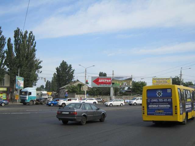 Billboard Odessa,  Nikolaevskaa doroga, 183 / st. 7-maa Peresypskaa (levyj)
